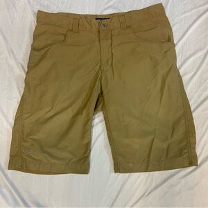 Arc'teryx Shorts Adult 34 Khaki Perimeter Work Shorts Hiking Outdoors Mens